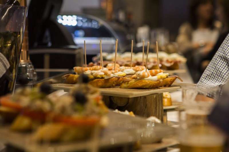 Barra de pintxos